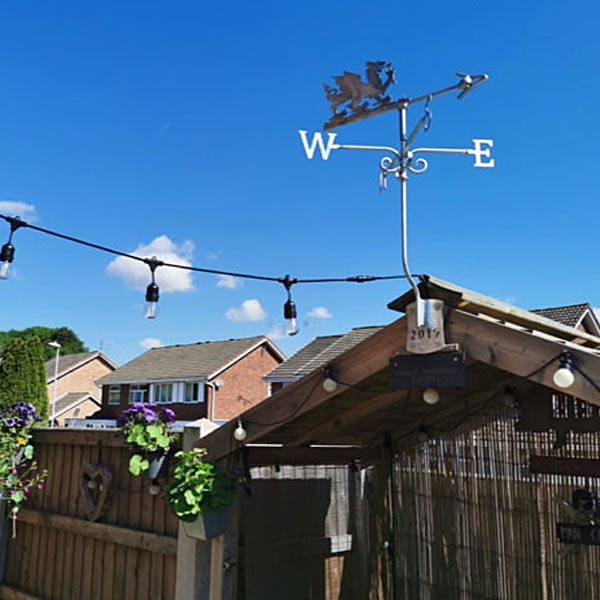 Bases and fixing options for the weathervanes